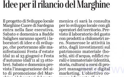 Idee per il rilancio del Marghine