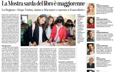 La Mostra sarda del libro è maggiorenne